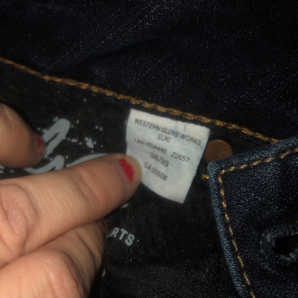 Silver jeans